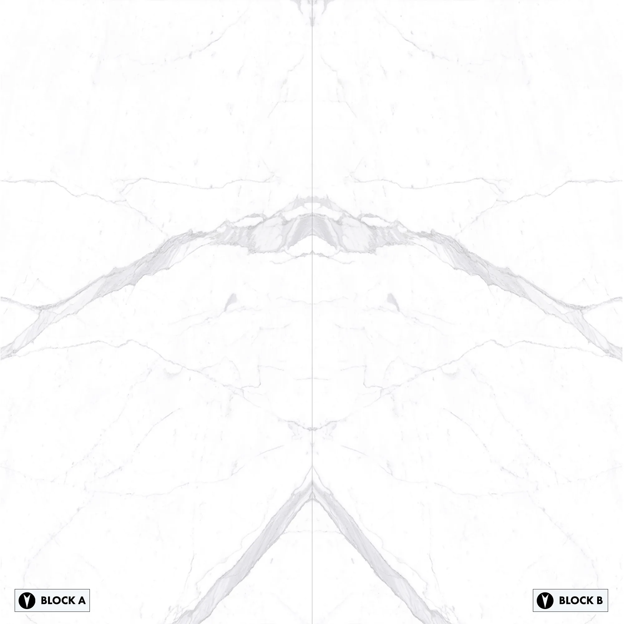 CALACATTA STATUARIO BOOKMATCHED